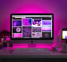 silver imac displaying collage photos - via Pexels
